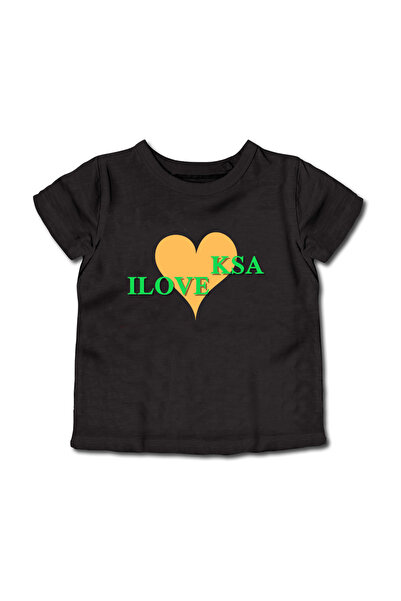 LOWHA تي شيرت قطني للأطفال والمراهقين لليوم الوطني السعودي أو ملابس الفخر الس...