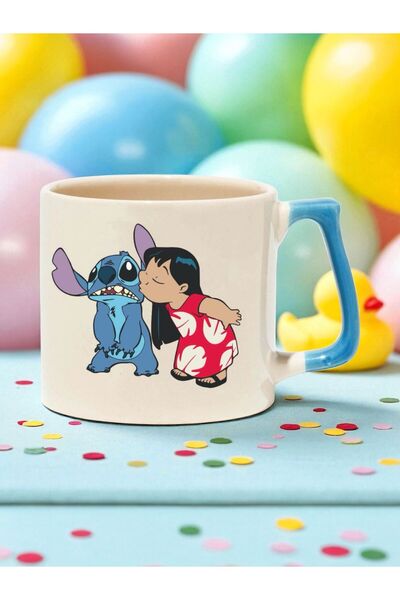 Görkem bebe ayakkabı ve tekstil Stich Cute Character Printed Mug