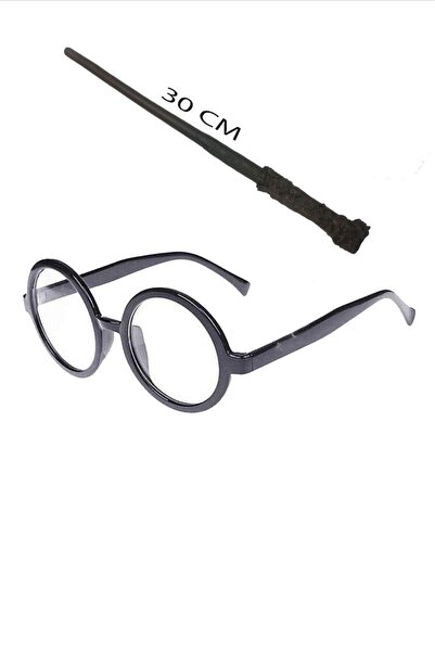 arya kostüm مجموعة عصا سحرية ونظارات على طراز هاري بوتر للأطفال