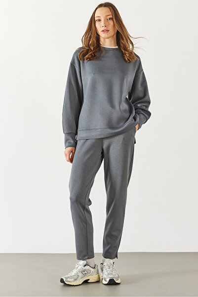 VENA Alian М'які джоггінг-штани (CUPRO) - АНТРАЦИТ