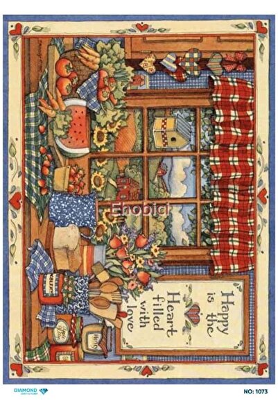 ehobici Diamond Pirinç Dekopaj Kağıdı - 1073