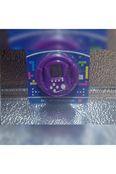 abnturk Ambalaj Boyutu 14*11cm Tetris Oyuncağı Mini Cep Tetris Pilli Direksiy...