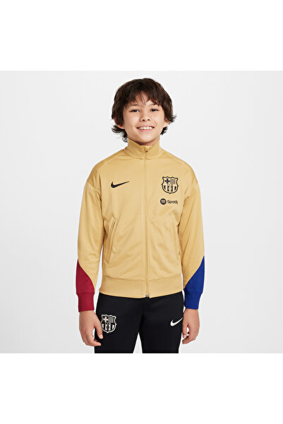 Nike Fc Barcelona Dri -Fit Çocuk Futbol Eşofman Takımı - Rahat ve Spor Takım - 1 beden büyük alınmalı