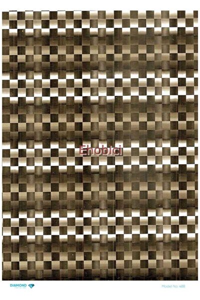 ehobici ورق ديكور نحاسي ماسي - 488