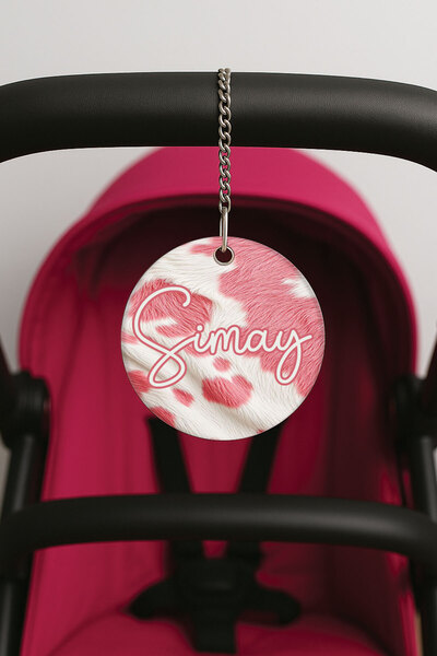 Cekuonline زخرفة مطبوعة من البليكسي للعربة - 10×10 سم تصميم 36