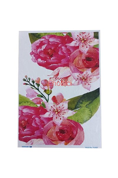 ehobici ورق ديكور نحاسي ماسي - FL-001