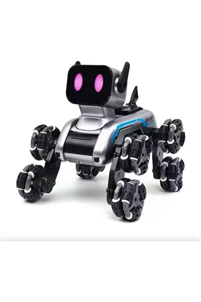 REZZOSS لعبة روبوت كلب جديدة للتحكم عن بعد - جرو ذكي تفاعلي مع أوامر صوتية ورقص