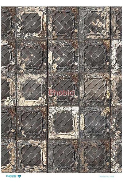 ehobici ورق ديكور نحاسي ماسي - 468