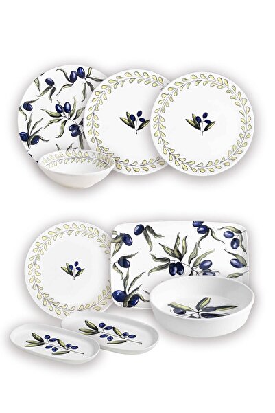 The Mia Olivos 6 Kişilik Yemek Takımı 31 Parça Set 2