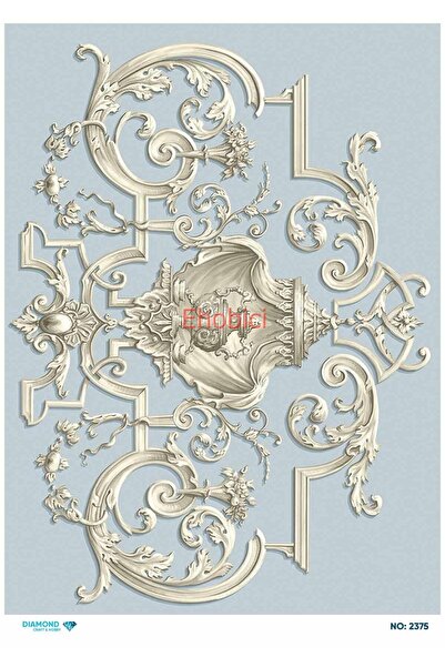 ehobici ورق ديكور نحاسي ماسي - 2375