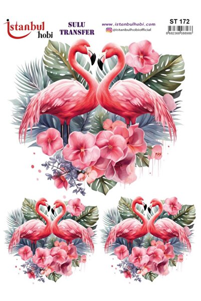 İstanbul Hobi Water Transfer Paper 25X35Cm St-172