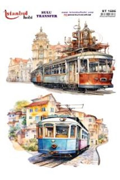 İstanbul Hobi Water Transfer Paper 25X35Cm St-1585