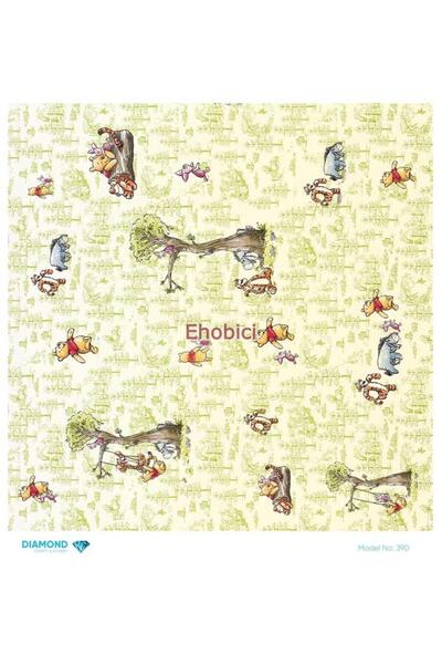 ehobici ورق ديكور نحاسي ماسي - 390 - 30x30