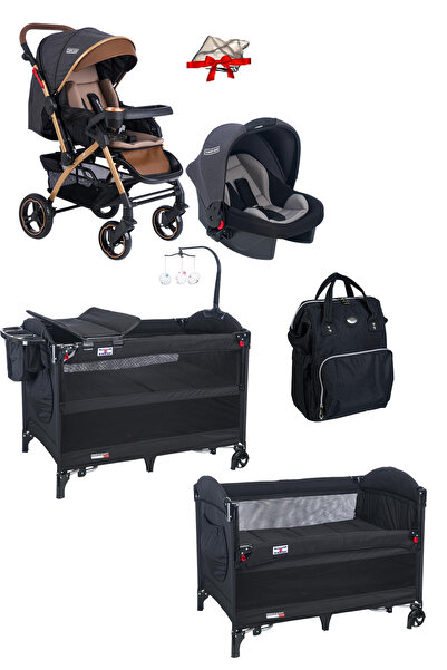 Tommybaby Tornado 5'li Yenidoğan Seti Anne Yanı Oyun Parkı Travel Sistem Bebe...