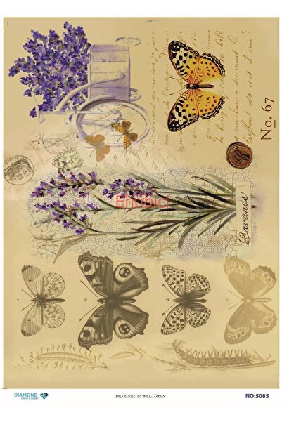 ehobici ورق ديكور نحاسي ماسي - 5085