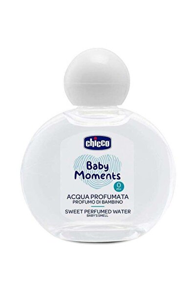 Chicco Baby Moments Sweet Perfumed Water Baby's Smell For Baby Skin, 0 Months+, 100 ML