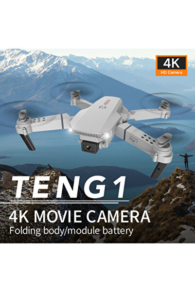 Generic Foldable WIFI FPV E 88 Pro RC Drone with 4K Camera Beginner Mini Drone with 1080P Wide Angle HD Came