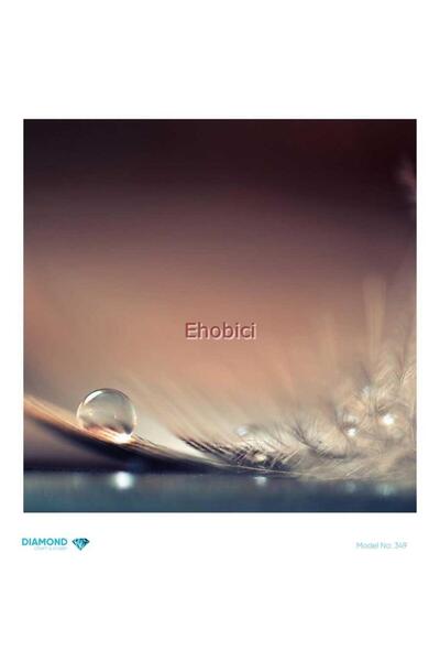 ehobici ورق ديكور نحاسي ماسي - 349 - 30x30