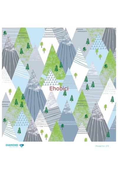 ehobici ورق ديكور نحاسي ماسي - 273 - 30x30