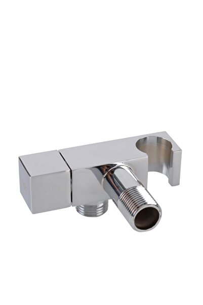 ACE صمام زاوية Bold Techno Union & Holder (5 × 8.5 × 12 سم، كروم)