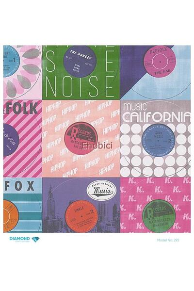 ehobici ورق ديكور نحاسي ماسي - 292 - 30x30