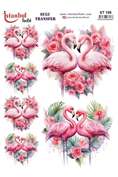 İstanbul Hobi ورق نقل مائي 25×35 سم ST-169