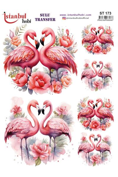 İstanbul Hobi Water Transfer Paper 25X35Cm St-173