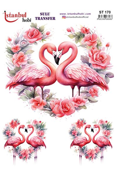 İstanbul Hobi ورق نقل مائي 25×35 سم ST-170