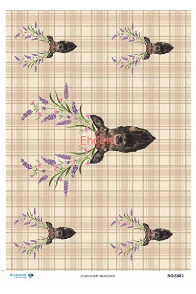 ehobici ورق ديكور نحاسي ماسي - 5082