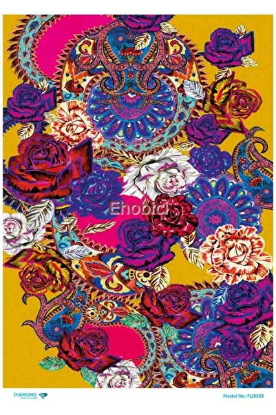 ehobici ورق ديكور نحاسي ماسي - FL-003