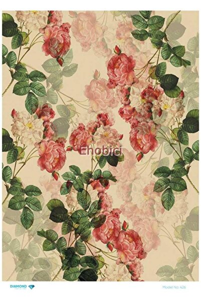 ehobici ورق ديكور من النحاس الماسي - 426