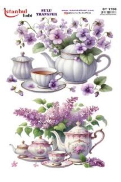 İstanbul Hobi ورق نقل مائي 25×35 سم ST-1708