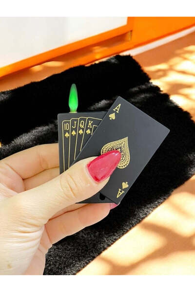 Genel Markalar Kişiye Özel Maça As Tasarım Çakmak