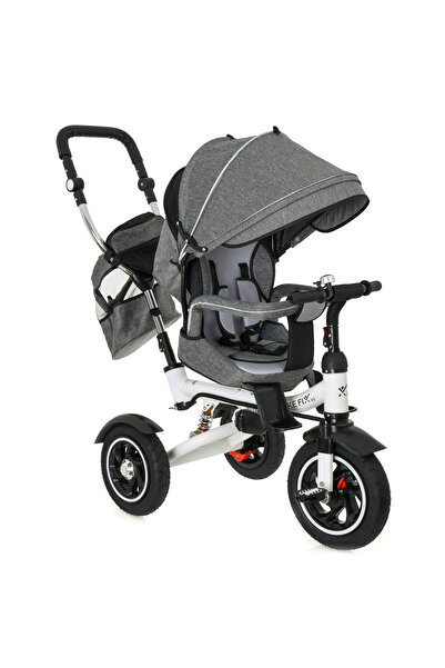 OEM Tricicleta 3in1 105x52x94 cm, sezut rotativ 360°, roti fara aer, copertin...