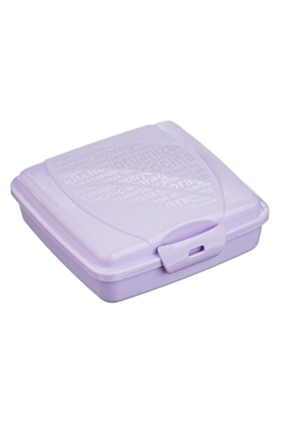 OEM Recipient alimentar din plastic, pâine prăjită, liliac, capacitate 0,55 l