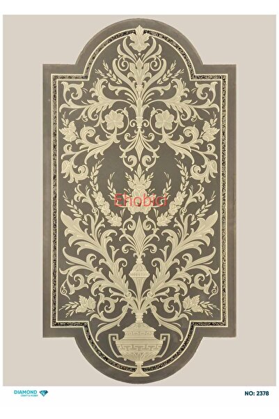 ehobici ورق ديكور نحاسي ماسي - 2378