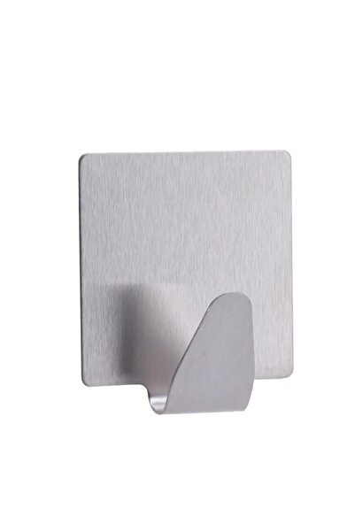 ACE خطاف مربع من الفولاذ المقاوم للصدأ من Tendance 3M (كروم، 4.9 × 2.5 × 5.5 سم)