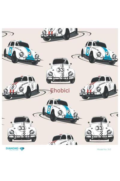 ehobici ورق ديكور نحاسي ماسي - 343 - 30x30