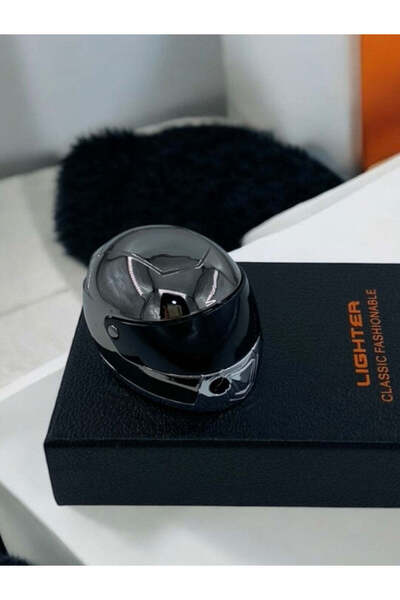 TECH LİGHTER GİFT Kişiye Özel Kask Model Çakmak