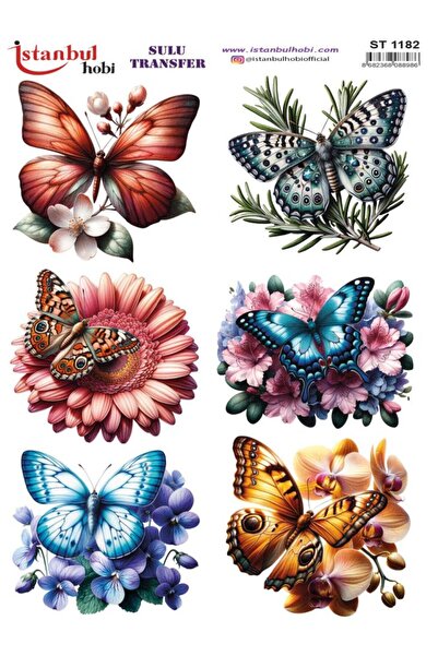 İstanbul Hobi Water Transfer Paper 25X35Cm St-1182