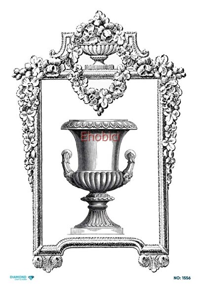 ehobici ورق ديكور نحاسي ماسي - 1556