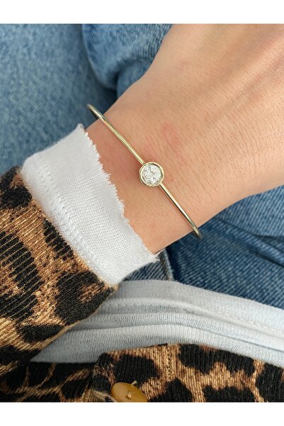 Pinery Jewels Altın Kaplama Ayarlanabilir Kadın Bileklik