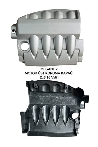 İthal MEGANE 2 MOTOR ÜST KORUMA KAPAĞI (1.6 16 VALF) GRİ 8200287536