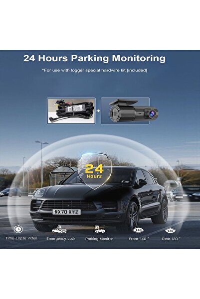 PHONE PLANET Dash Cam Front Camera with 1080p High-Definition Recording