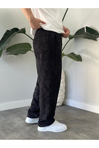 Quik-max Kadife Baggy Pantolon