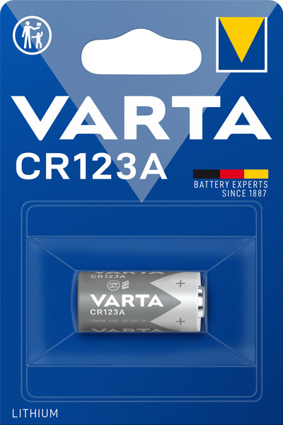 Varta Baterie Lithium CR123A 3V