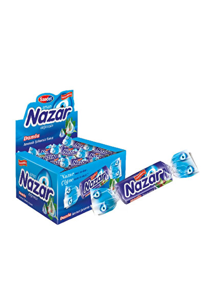 levent 100 adet Damla Sakız Aromalı Nazar Sakız - Nostaljik Hediye Sakız
