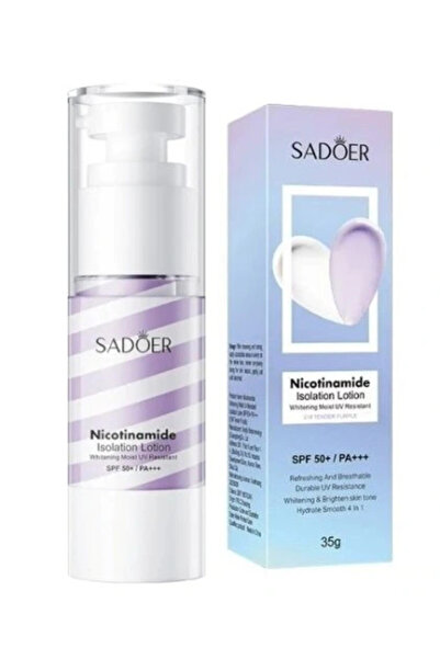 SADOER Nicotinamide Skin Care Face Cream (Tender Purple) 35g