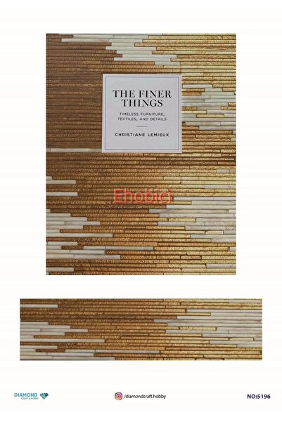 ehobici ورق ديكور نحاسي ماسي - 5196