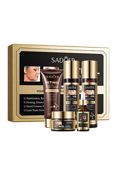 SADOER retinol anti-aging facial care set (5 pcs)